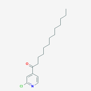 2-Chloro-4-tridecanoylpyridine