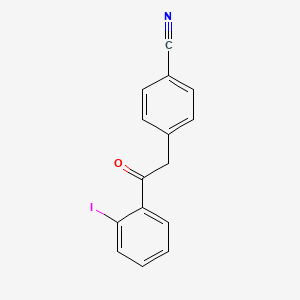 2-(4-Cyanophenyl)-2'-iodoacetophenone
