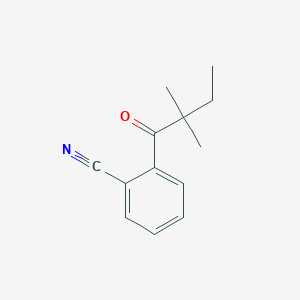 2'-Cyano-2,2-dimethylbutyrophenone
