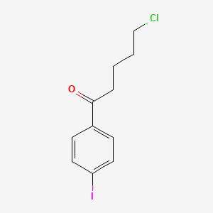 5-Chloro-1-(4-iodophenyl)-1-oxopentane