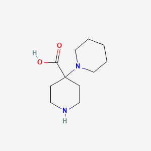 molecular formula C11H20N2O2 B1613275 [1,4']Bipiperidinyl-4'-carboxylic acid CAS No. 933721-82-5