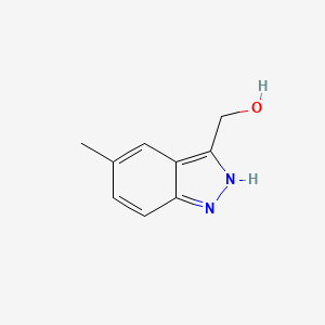 B1613282 (5-Methyl-1H-indazol-3-yl)methanol CAS No. 518990-04-0