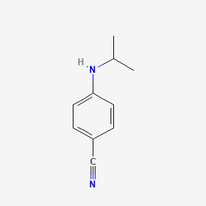 molecular formula C10H12N2 B1613327 4-(Isopropylamino)benzonitrile CAS No. 204078-26-2
