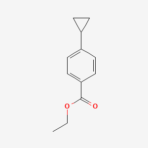 molecular formula C12H14O2 B1613330 Ethyl 4-cyclopropylbenzoate CAS No. 35391-85-6