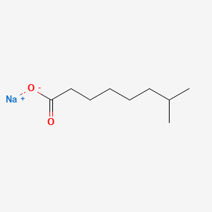 molecular formula C9H17NaO2 B1613334 Isononanoic acid, sodium salt CAS No. 84501-72-4