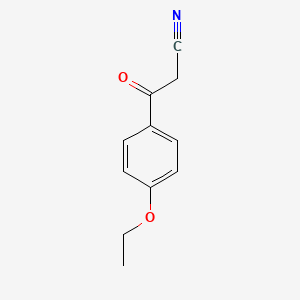 molecular formula C11H11NO2 B1613340 3-(4-Ethoxyphenyl)-3-oxopropanenitrile CAS No. 54605-62-8