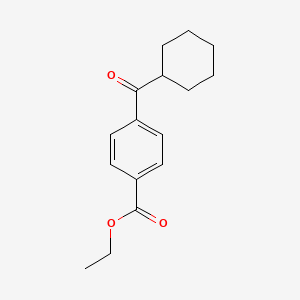 Ethyl 4-(cyclohexanecarbonyl)benzoate