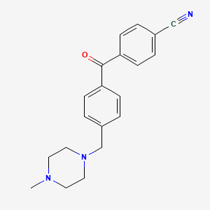 4-Cyano-4'-(4-methylpiperazinomethyl) benzophenone