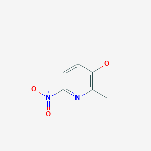 molecular formula C7H8N2O3 B1613393 3-Methoxy-2-methyl-6-nitropyridine CAS No. 23904-02-1
