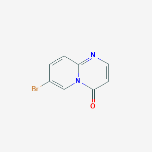 molecular formula C8H5BrN2O B1613405 7-bromo-4H-pyrido[1,2-a]pyrimidin-4-one CAS No. 23536-76-7