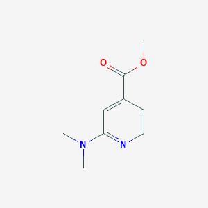 molecular formula C9H12N2O2 B1613406 methyl 2-(dimethylamino)isonicotinate CAS No. 26156-52-5