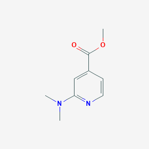 molecular formula C9H12N2O2 B1613406 Methyl 2-(dimethylamino)pyridine-4-carboxylate CAS No. 26156-52-5
