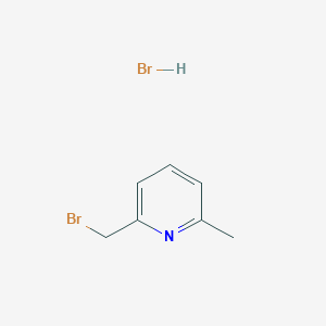 molecular formula C7H9Br2N B1613407 2-(Bromomethyl)-6-methylpyridine hydrobromide CAS No. 64114-29-0