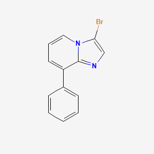 molecular formula C13H9BrN2 B1613408 3-Bromo-8-phenylimidazo[1,2-a]pyridine CAS No. 104271-47-8