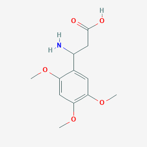 3-Amino-3-(2,4,5-trimethoxy-phenyl)-propionic acid