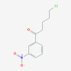 5-Chloro-1-(3-nitrophenyl)-1-oxopentane