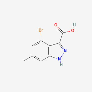 B1613464 4-bromo-6-methyl-1H-indazole-3-carboxylic acid CAS No. 885520-42-3