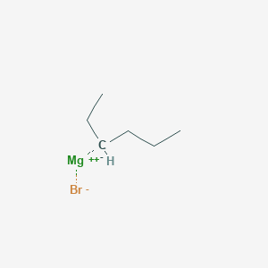 molecular formula C6H13BrMg B1613472 3-Hexylmagnesium bromide CAS No. 68941-76-4