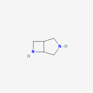 molecular formula C5H10N2 B1613479 3,6-Diazabicyclo[3.2.0]heptane CAS No. 55402-83-0