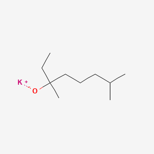 (1,5-Dimethyl-1-ethylhexyloxy) potassium
