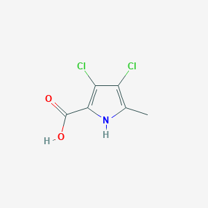 3,4-Dichloro-5-methyl-1H-pyrrole-2-carboxylic acid