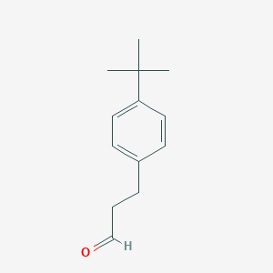 molecular formula C13H18O B016135 Bourgeonal CAS No. 18127-01-0