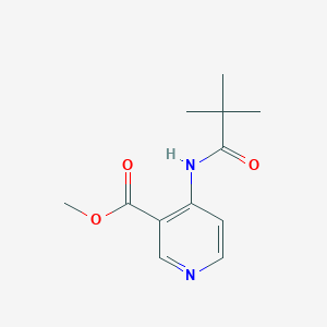 Methyl 4-(2,2,2-trimethylacetamido)nicotinate