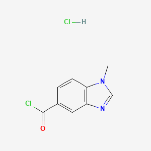 1-Methyl-1H-benzimidazole-5-carbonyl chloride hydrochloride