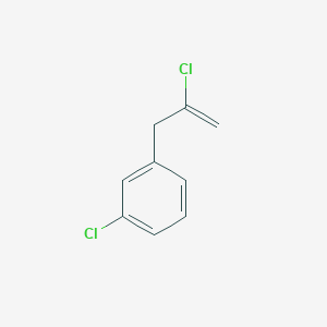 molecular formula C9H8Cl2 B1613511 2-Chloro-3-(3-chlorophenyl)-1-propene CAS No. 731772-04-6