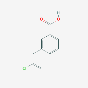 3-(2-Chloro-2-propenyl)benzoic acid