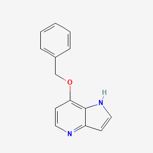 7-(benzyloxy)-1H-pyrrolo[3,2-b]pyridine