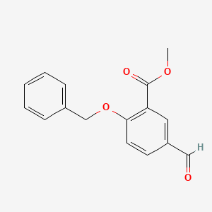 Methyl 2-(benzyloxy)-5-formylbenzoate
