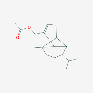 molecular formula C17H26O2 B161354 Ylangenyl acetate 