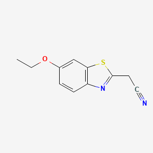 (6-Ethoxy-1,3-benzothiazol-2-yl)acetonitrile