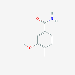 molecular formula C9H11NO2 B1613557 3-Methoxy-4-methylbenzamide CAS No. 1017082-75-5
