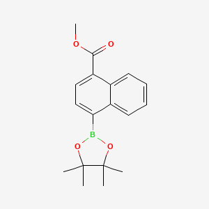 Methyl 4-(4,4,5,5-tetramethyl-1,3,2-dioxaborolan-2-yl)-1-naphthoate