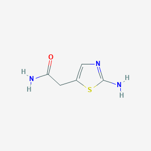 2-(2-Aminothiazol-5-YL)acetamide
