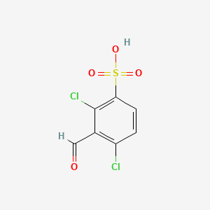 2,4-Dichloro-3-formylbenzenesulfonic acid