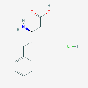 (R)-3-Amino-5-phenylpentanoic acid hydrochloride