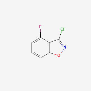 3-Chloro-4-fluorobenzo[d]isoxazole
