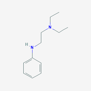 molecular formula C12H20N2 B161362 N,N-Diethyl-N'-phenylethylenediamine CAS No. 1665-59-4