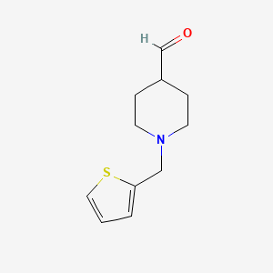 1-(Thien-2-ylmethyl)piperidine-4-carbaldehyde