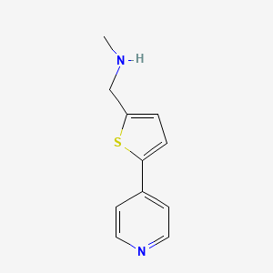 N-methyl-(5-pyrid-4-ylthien-2-yl)methylamine