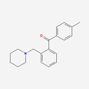 4'-Methyl-2-piperidinomethyl benzophenone