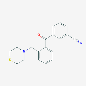 3'-Cyano-2-thiomorpholinomethyl benzophenone
