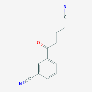 5-(3-Cyanophenyl)-5-oxovaleronitrile