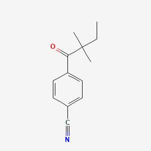 4'-Cyano-2,2-dimethylbutyrophenone