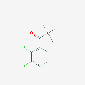 2',3'-Dichloro-2,2-dimethylbutyrophenone