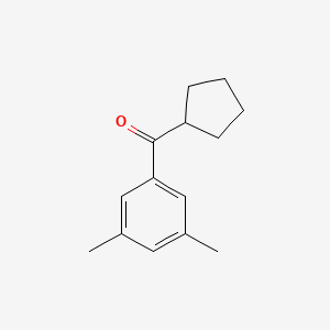 Cyclopentyl 3,5-dimethylphenyl ketone