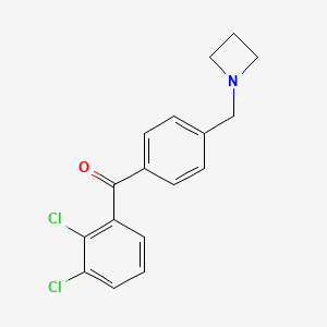 4'-Azetidinomethyl-2,3-dichlorobenzophenone